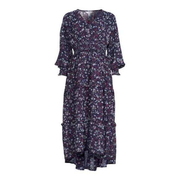 Time and Tru Women's Printed Dress - Picture 4 of 5